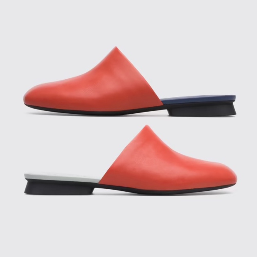 CAMPER TWINS Women's Leather slip on Mules - Picture 2 of 7